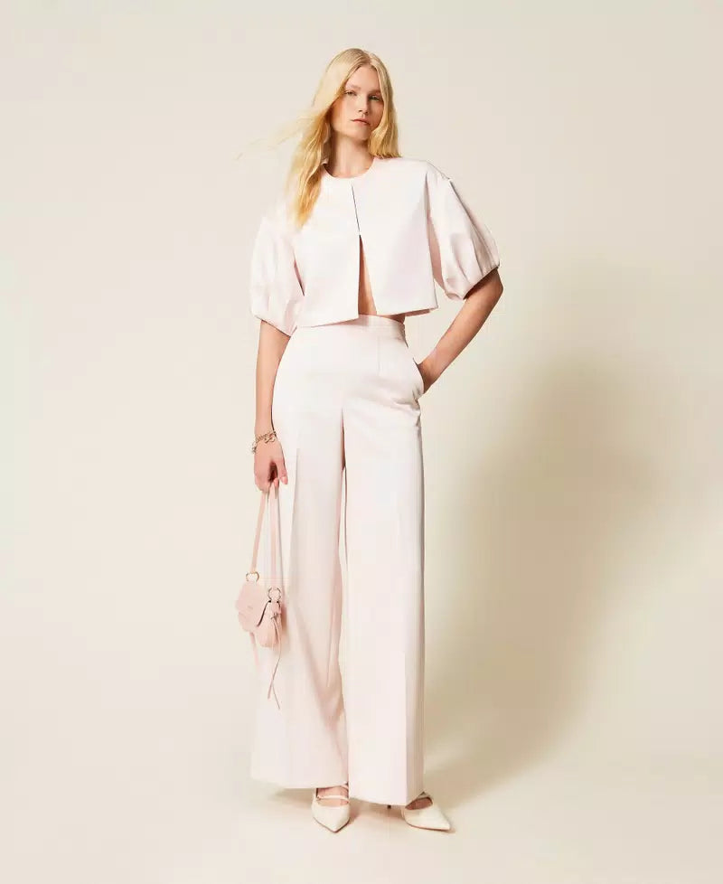 Tailleur con top in duchesse Twinset Art.TP2410+TP2417+TP2413