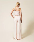 Tailleur con top in duchesse Twinset Art.TP2410+TP2417+TP2413