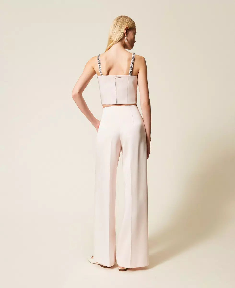 Tailleur con top in duchesse Twinset Art.TP2410+TP2417+TP2413