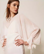 Blusa cropped in georgette Twinset Art.TP2791