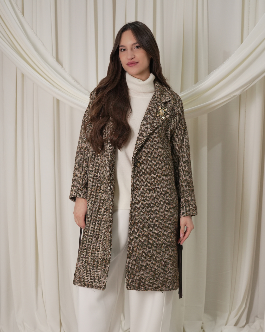 Cappotto Spigato D'ELLE art.1103