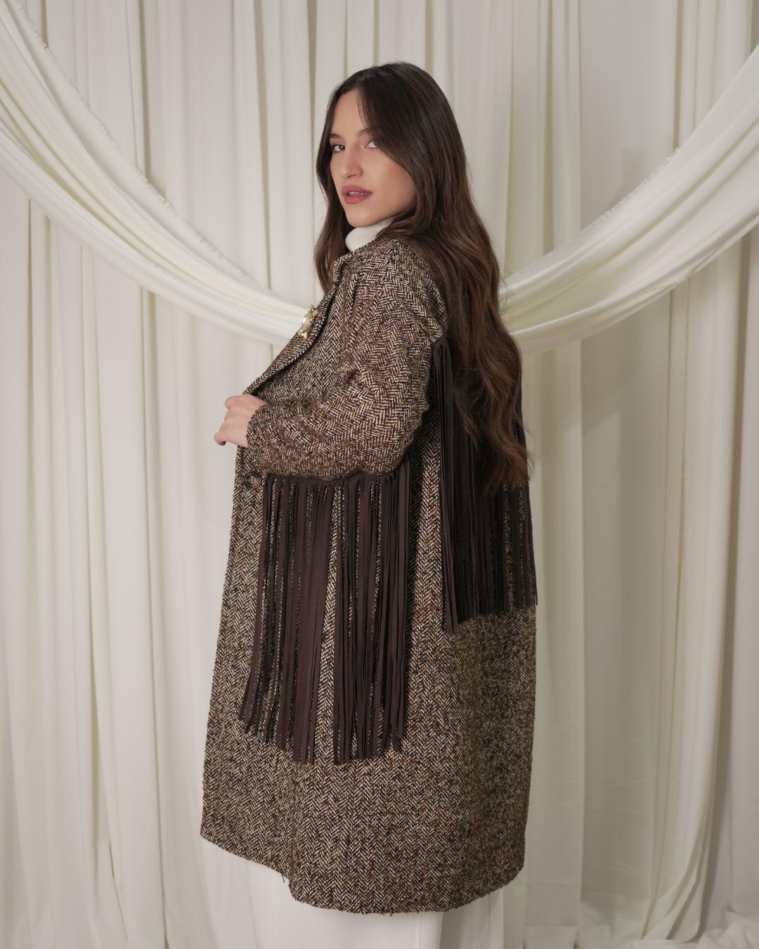 Cappotto Spigato D'ELLE art.1103
