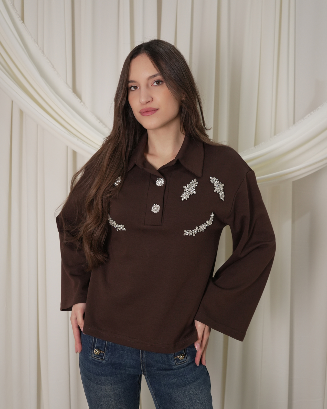 Polo Brown D'ELLE art.I256109