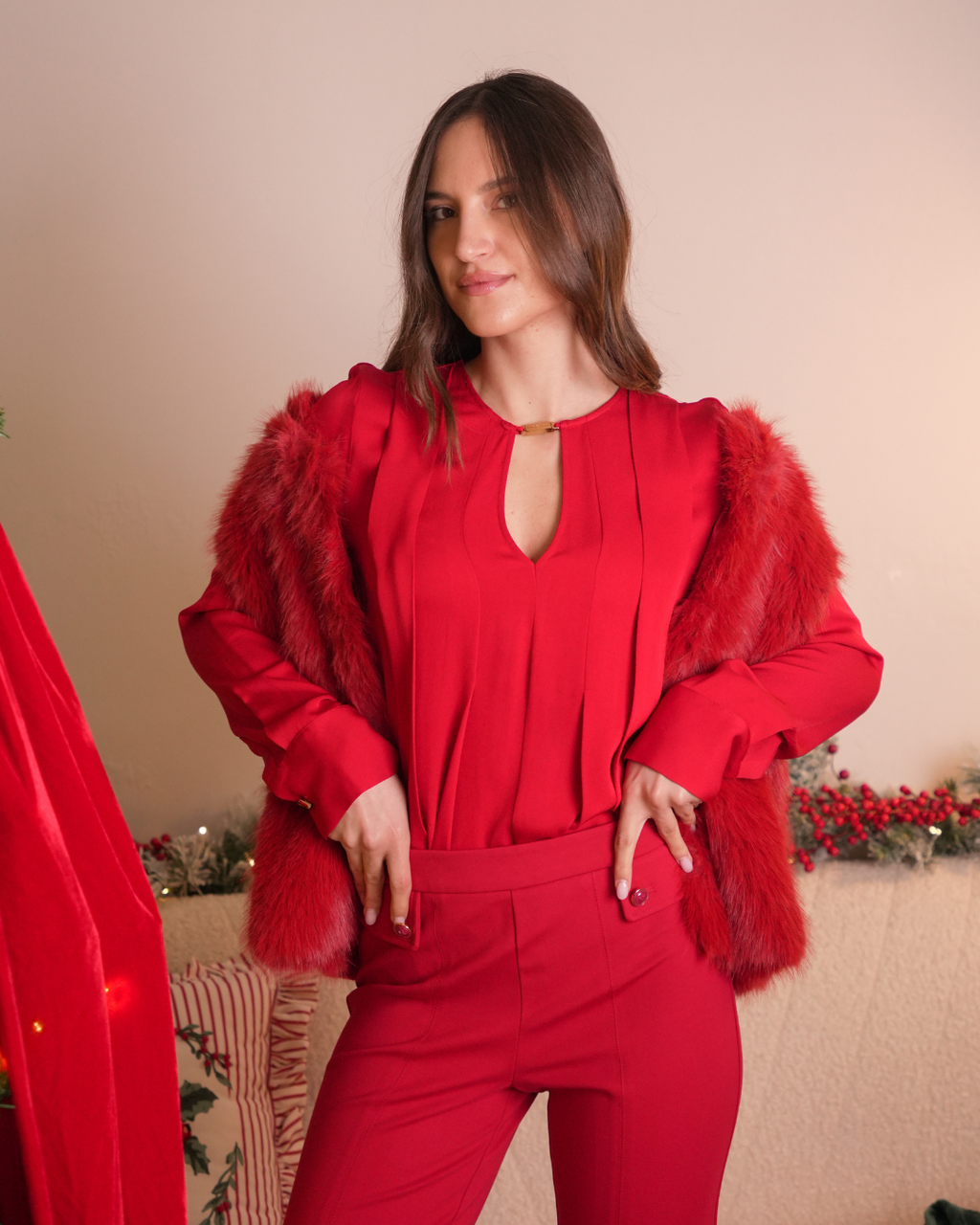 Gilet Ecopelliccia & Lana Koralline art.422