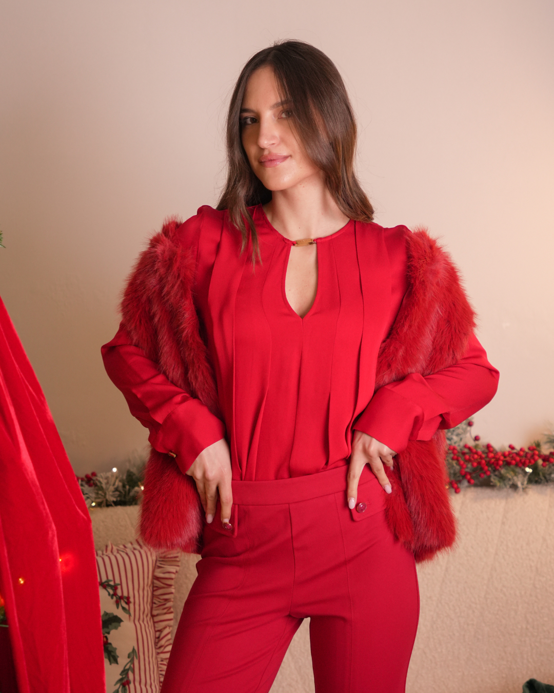 Gilet Ecopelliccia & Lana Koralline art.422