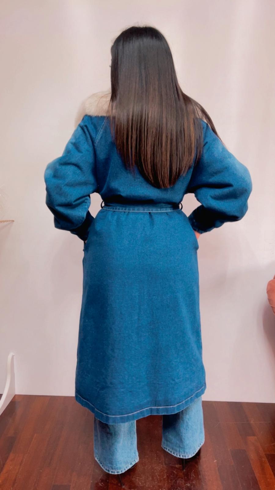 Cappotto jeans Spazio 22