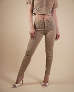 Pantaloni jeans koralline  Art.723
