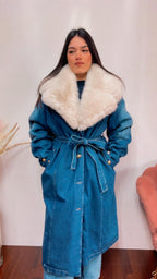 Cappotto jeans Spazio 22